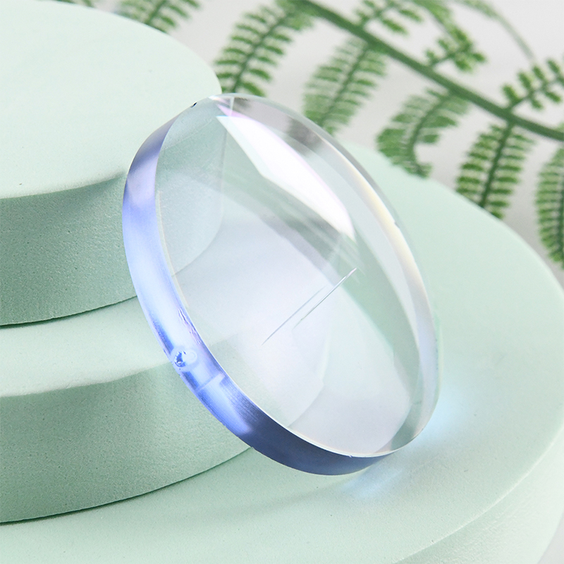 1.60 semi-biberunt Blue Clausus Singulus visio Lens