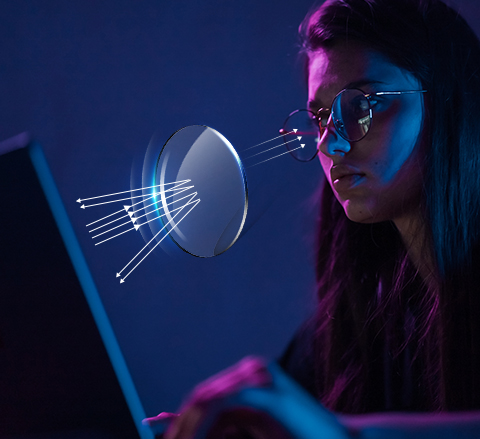 Blue obstructionum lentium